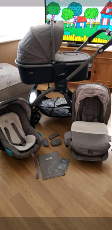 arlo double pram